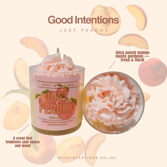Just Peachy Whipped Candle