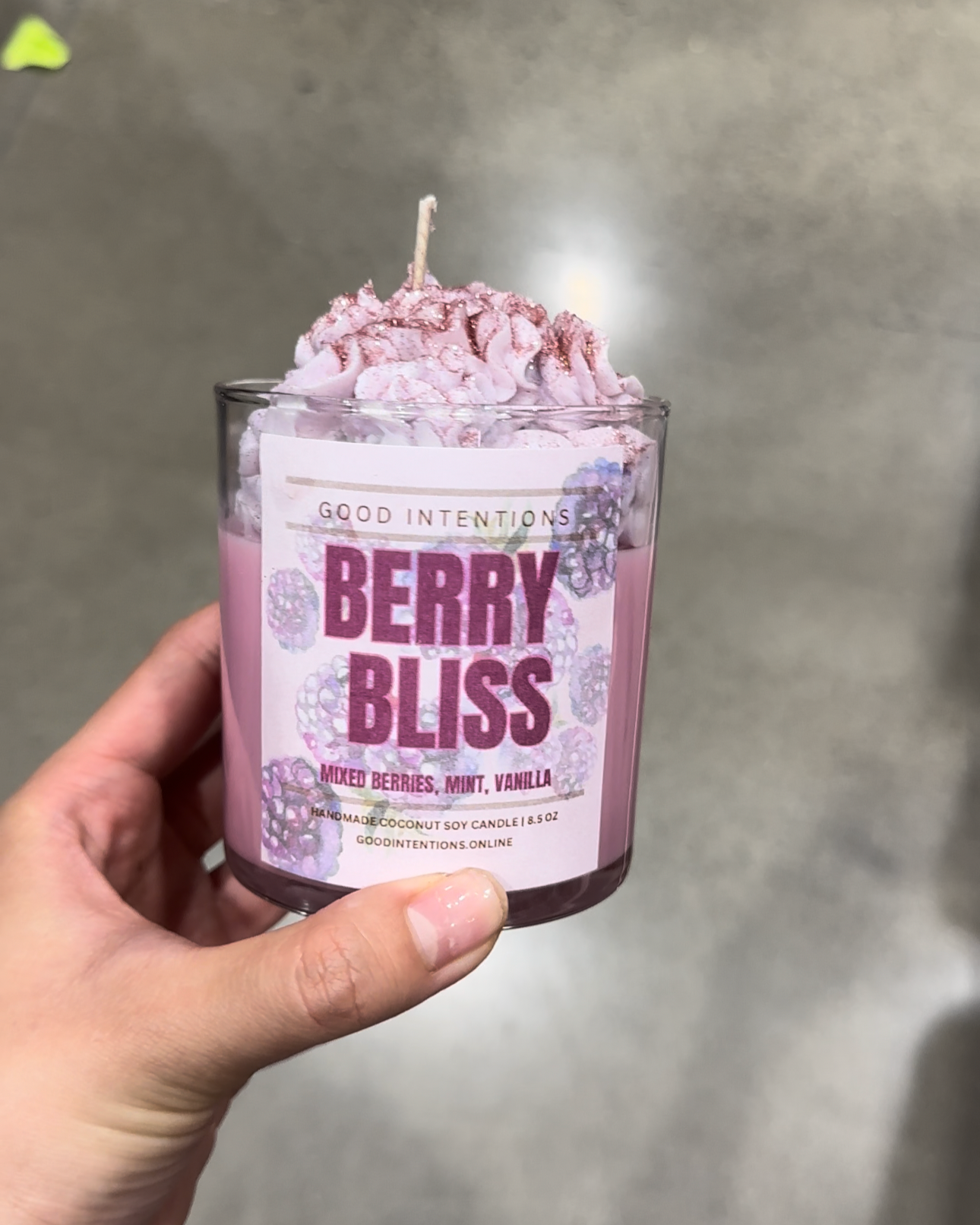 Berry Bliss Whipped Candle