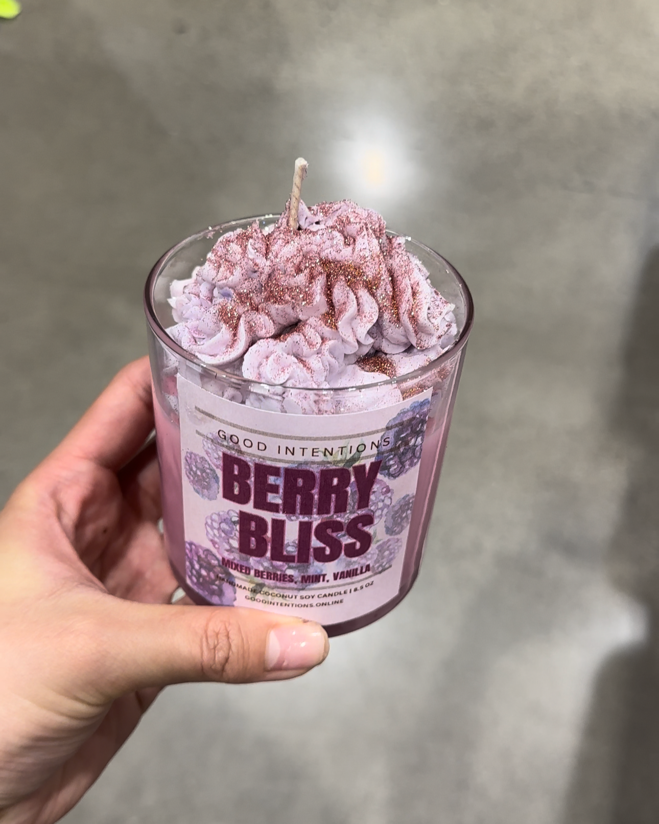 Berry Bliss Whipped Candle