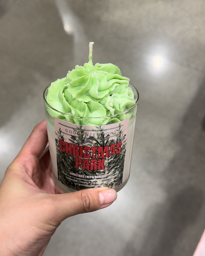 Christmas Park Whipped Candle